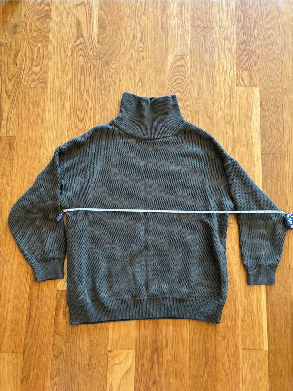 Zara Cotton Funnelneck Sweater